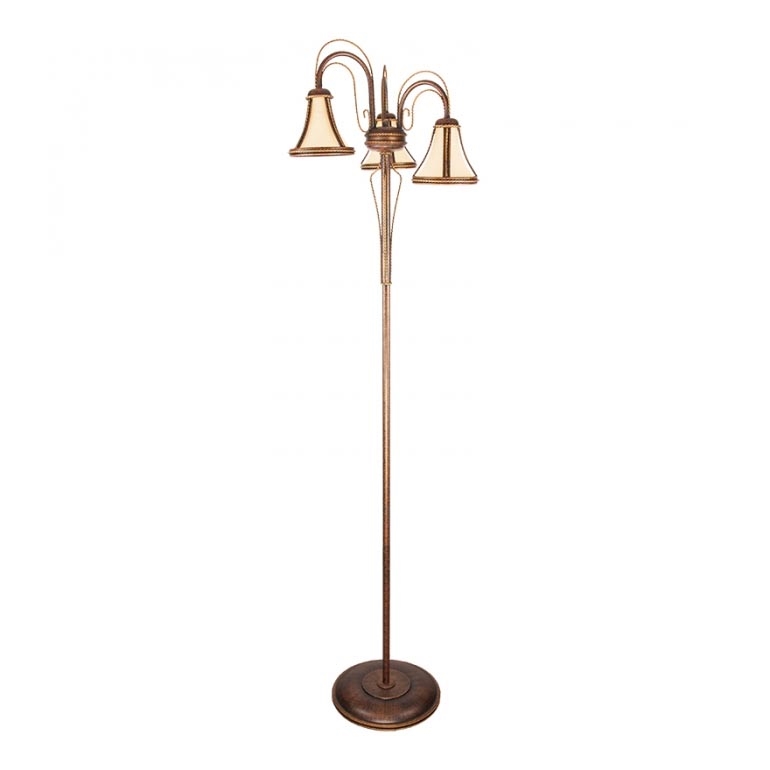 Kemar T/LS/3 - Stojací lampa TANAJA 3xE14/60W/230V červená