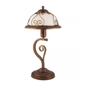 Kemar VE/B - Stolní lampa VERDA 1xE27/60W patina Kemar VE/B - Stolní lampa VERDA 1xE27/60W patina