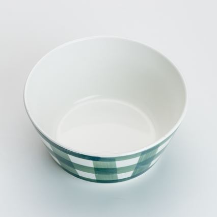 Keramická miska Martina 18,5 cm zelená bílá