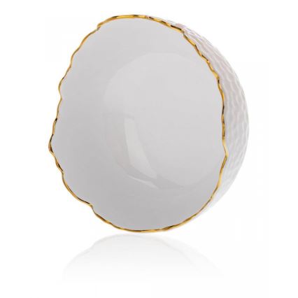 Keramická miska TIGELLA 20 cm krémová/zlatá
