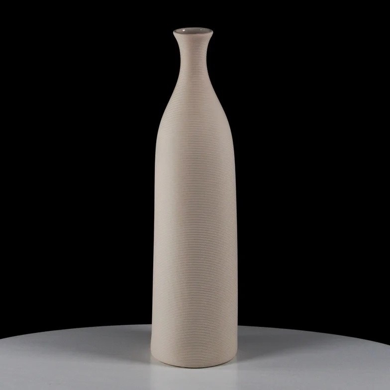 Keramická váza 46 cm bílá