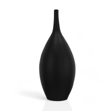 Keramická váza 47 cm černá