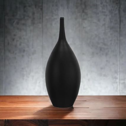 Keramická váza 47 cm černá