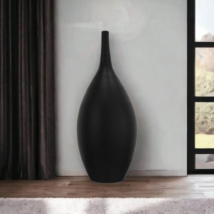 Keramická váza 47 cm černá