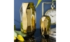 Keramická váza ALICE 25x11 cm zlatá