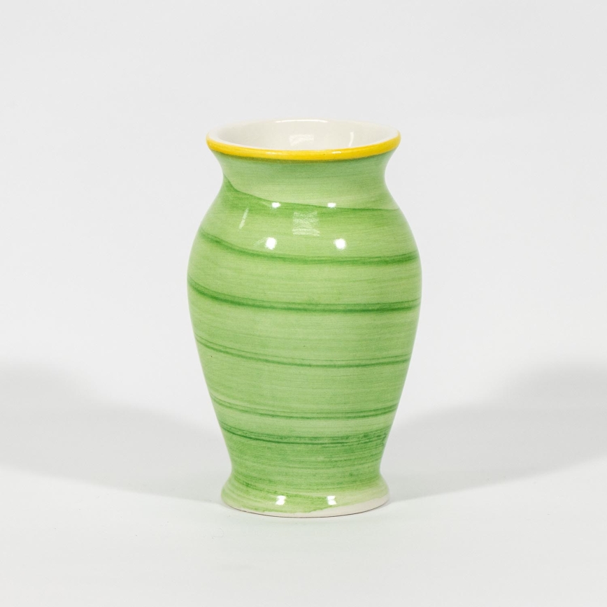 Keramická váza Claudie 9 cm zelená