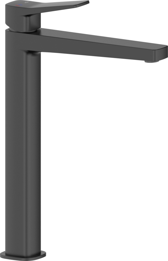 KFA Armatura 4522-712-81 - Umyvadlová baterie + výpusť MALAGA 30,3 cm černá