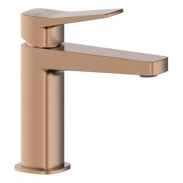 KFA Armatura 4522-815-34 - Umyvadlová baterie + výpusť MALAGA 15,9 cm rose gold