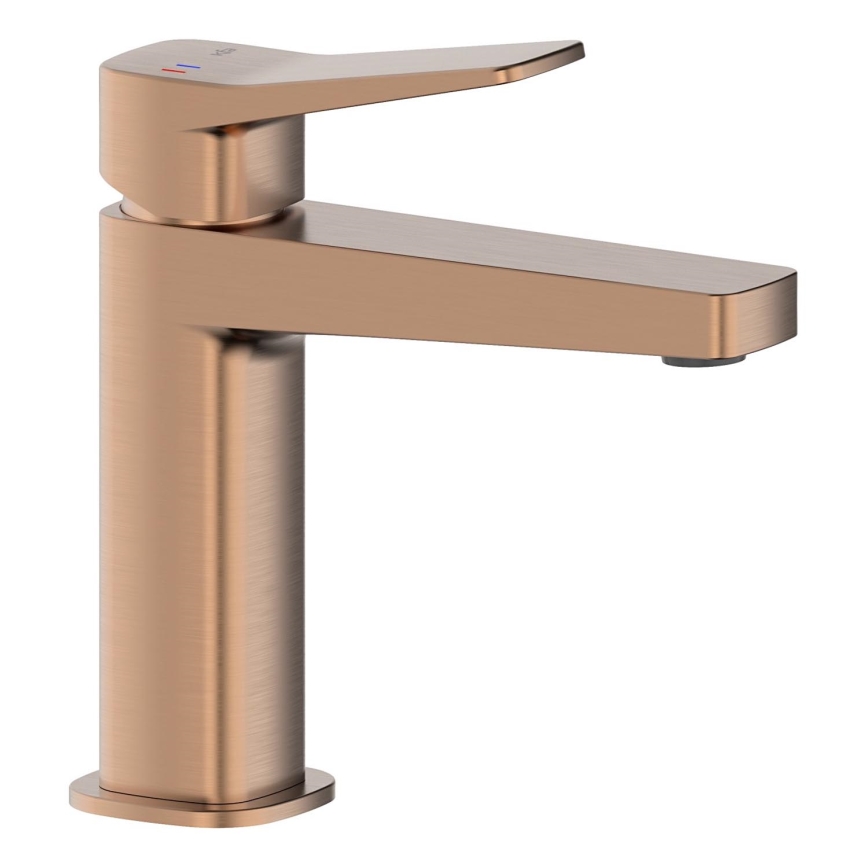KFA Armatura 4522-815-34 - Umyvadlová baterie + výpusť MALAGA 15,9 cm rose gold