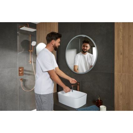 KFA Armatura 4522-815-34 - Umyvadlová baterie + výpusť MALAGA 15,9 cm rose gold
