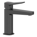 KFA Armatura 4522-815-81 - Umyvadlová baterie + výpusť MALAGA 15,9 cm černá