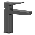 KFA Armatura 4522-825-81 - Umyvadlová baterie + výpusť MALAGA 17 cm černá