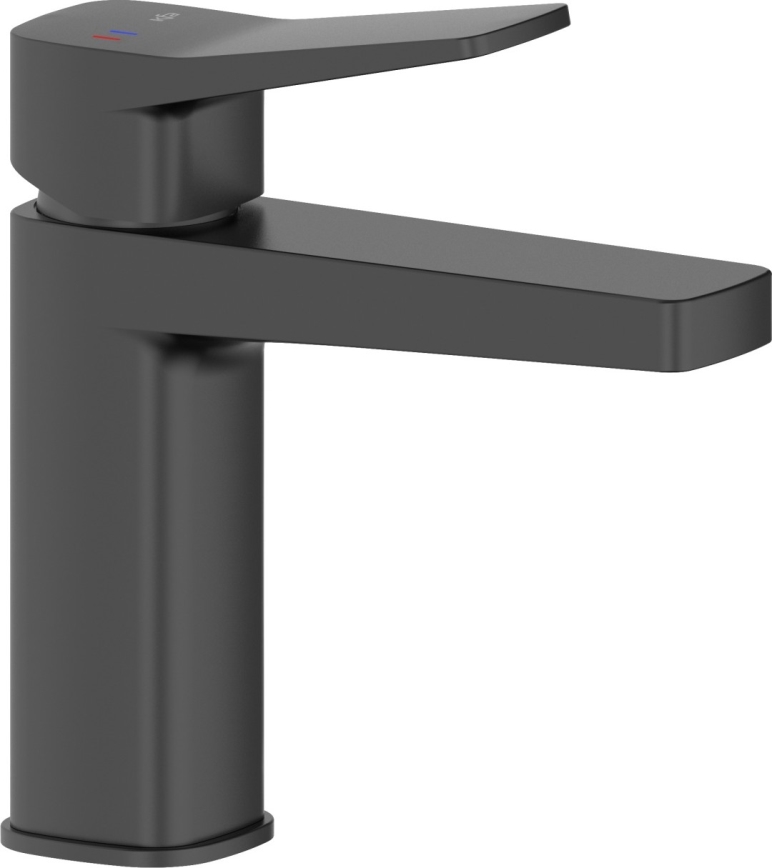 KFA Armatura 4522-825-81 - Umyvadlová baterie + výpusť MALAGA 17 cm černá