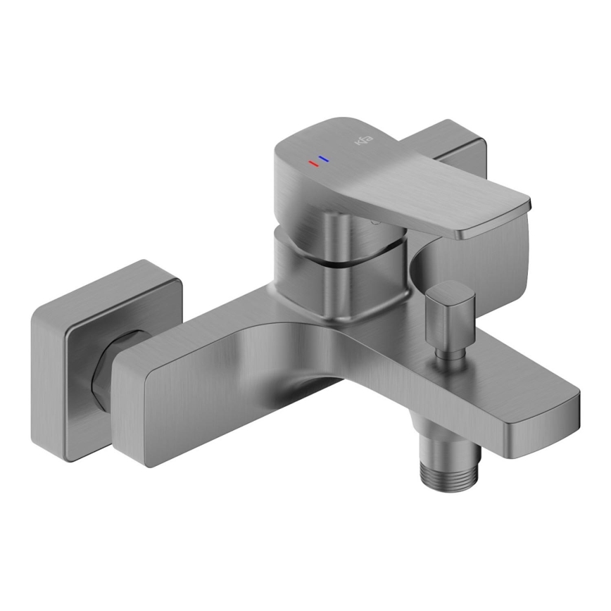 KFA Armatura 4524-010-61 - Vanová baterie MALAGA metalicky šedá