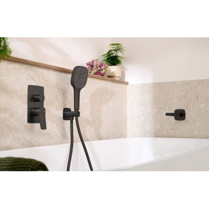 KFA Armatura 4529-301-81 - Sprchová sada s podomítkovou baterií MALAGA černá