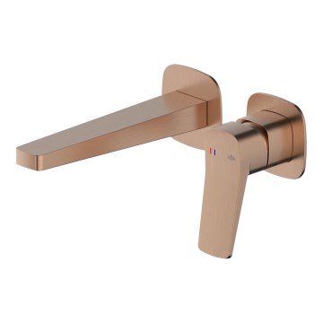 KFA Armatura 4529-810-34 - Umyvadlová baterie pro podomítkovou instalaci MALAGA rose gold