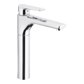 KFA Armatura 5022-712-00 - Umyvadlová baterie + výpusť s přepadem TANZANIT 28,4 cm lesklý chrom