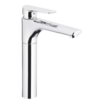 KFA Armatura 5022-712-00 - Umyvadlová baterie + výpusť s přepadem TANZANIT 28,4 cm lesklý chrom