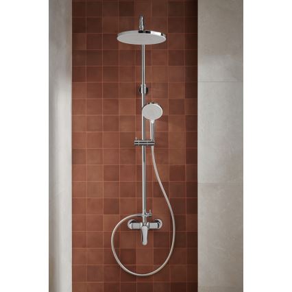KFA Armatura 5556-910-00 - Sprchová sada s baterií OTAVA lesklý chrom