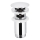 KFA Armatura 660-254-00 - Umyvadlová výpusť s přepadem CLICK-CLACK pr. 6,6 cm lesklý chrom