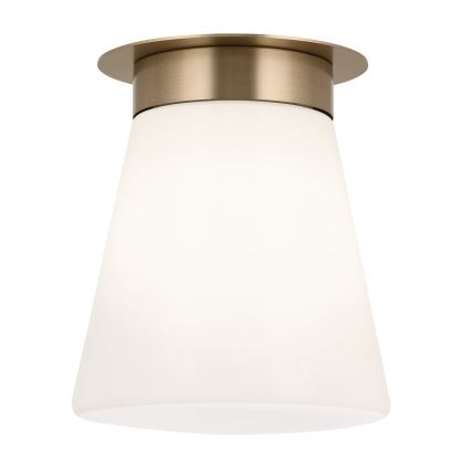 Kichler - Stropní svítidlo ALBERS 1xE27/40W/230V pr. 21,6 cm bronzová
