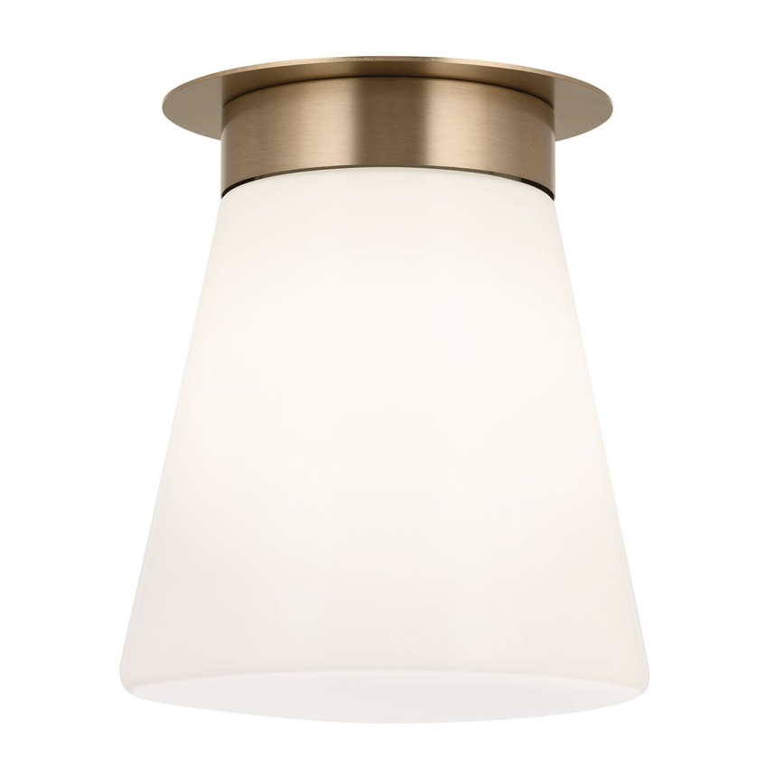 Kichler - Stropní svítidlo ALBERS 1xE27/40W/230V pr. 21,6 cm bronzová