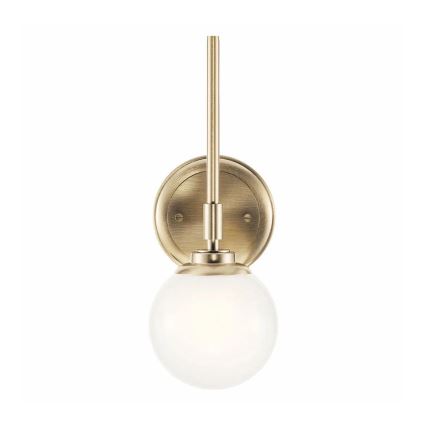 Kichler - LED Koupelnové nástěnné svítidlo BENNO 1xG9/3W/230V IP44 mosaz