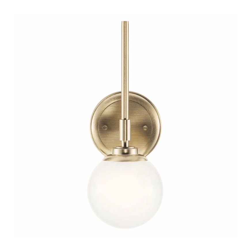 Kichler - LED Koupelnové nástěnné svítidlo BENNO 1xG9/3W/230V IP44 mosaz