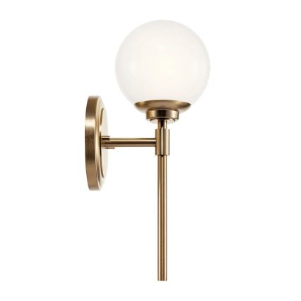 Kichler - LED Koupelnové nástěnné svítidlo BENNO 1xG9/3W/230V IP44 mosaz