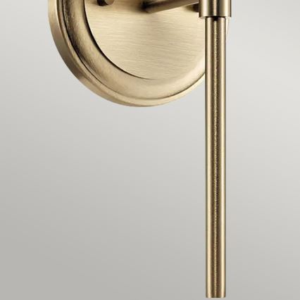 Kichler - LED Koupelnové nástěnné svítidlo BENNO 1xG9/3W/230V IP44 mosaz