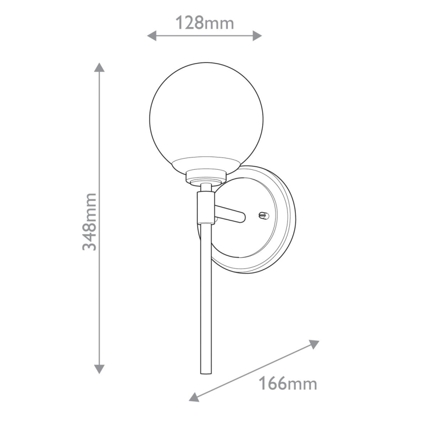 Kichler - LED Koupelnové nástěnné svítidlo BENNO 1xG9/3W/230V IP44 mosaz
