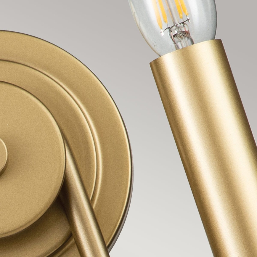 Kichler - Nástěnné svítidlo CAPITOL HILL 2xE14/40W/230V zlatá