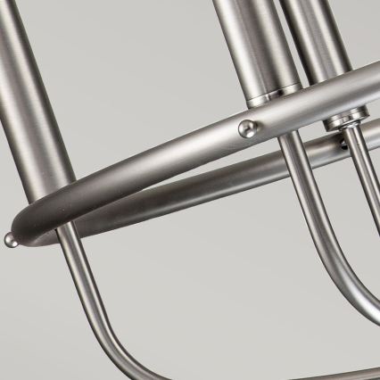 Kichler - Lustr na řetězu CAPITOL HILL 6xE14/40W/230V matný chrom