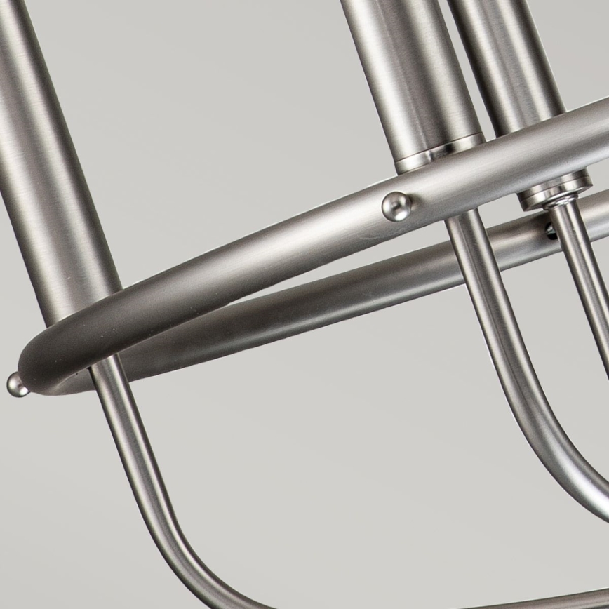 Kichler - Lustr na řetězu CAPITOL HILL 6xE14/40W/230V matný chrom