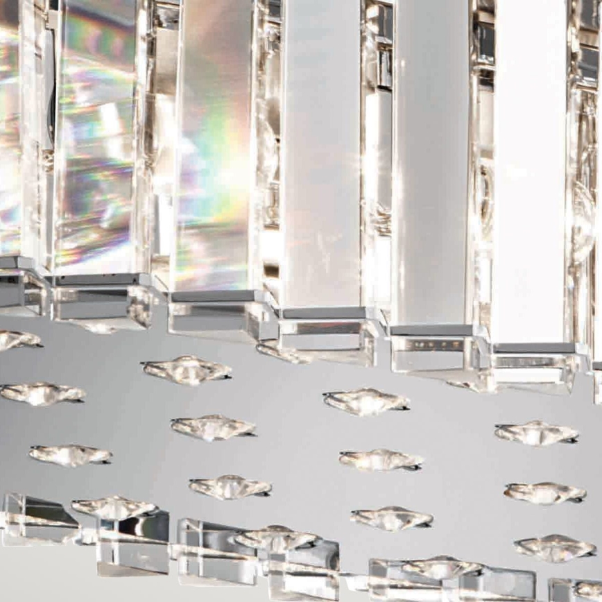 Kichler - LED Koupelnový lustr na lanku CRYSTAL SKYE 12xG9/3W/230V IP44