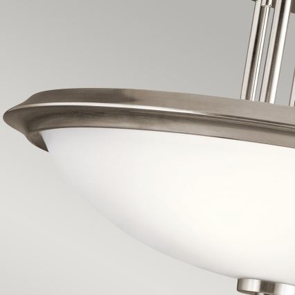 Kichler - Přisazený lustr DREYFUS 3xE27/60W/230V matný chrom