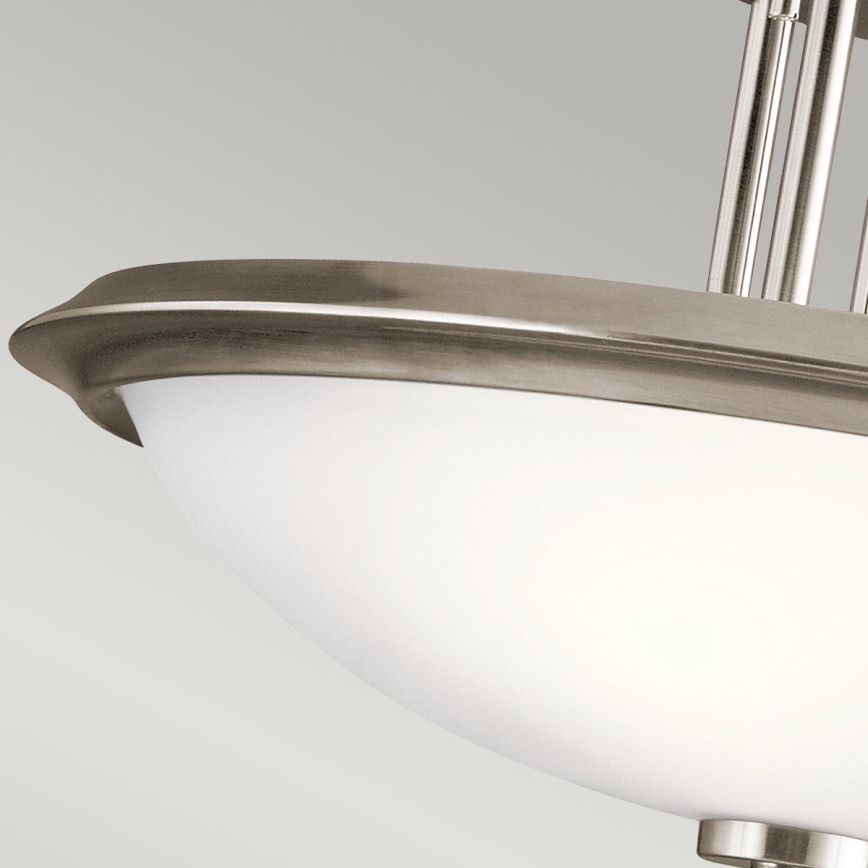 Kichler - Přisazený lustr DREYFUS 3xE27/60W/230V matný chrom