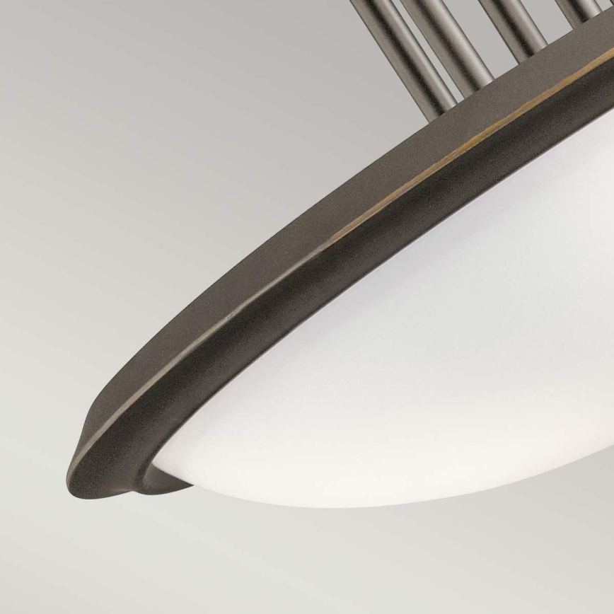 Kichler - Přisazený lustr DREYFUS 3xE27/60W/230V bronzová