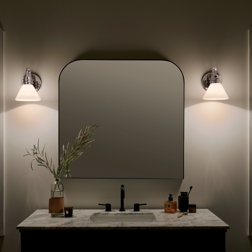 Kichler - LED Koupelnová nástěnná lampa FARUM 1xG9/3W/230V IP44 lesklý chrom