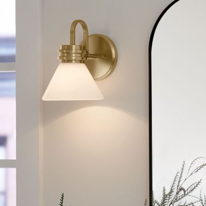 Kichler - LED Koupelnová nástěnná lampa FARUM 1xG9/3W/230V IP44 mosaz