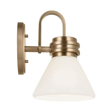 Kichler - LED Koupelnová nástěnná lampa FARUM 1xG9/3W/230V IP44 mosaz