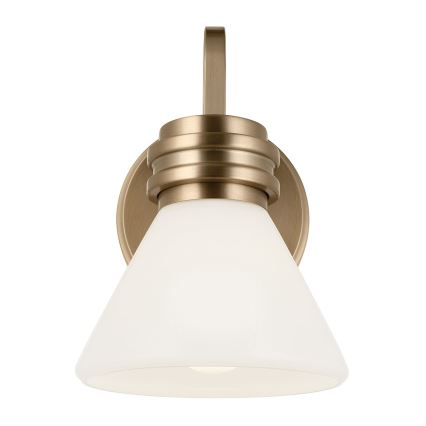 Kichler - LED Koupelnová nástěnná lampa FARUM 1xG9/3W/230V IP44 mosaz