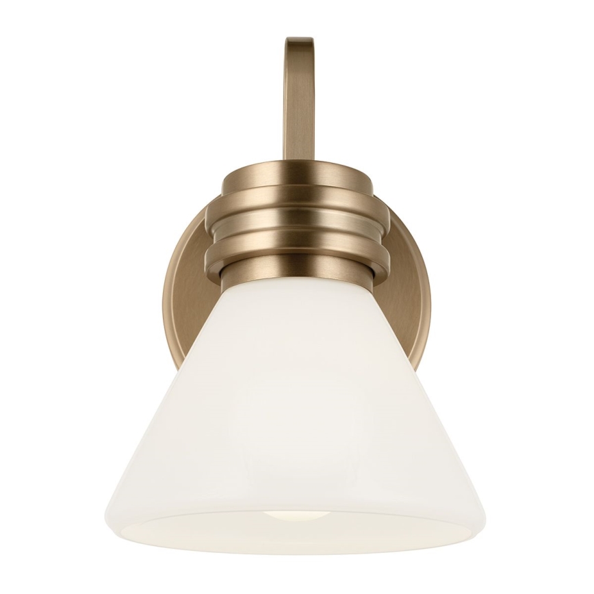 Kichler - LED Koupelnová nástěnná lampa FARUM 1xG9/3W/230V IP44 mosaz