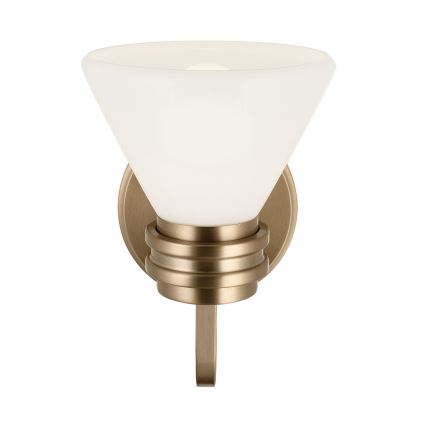 Kichler - LED Koupelnová nástěnná lampa FARUM 1xG9/3W/230V IP44 mosaz