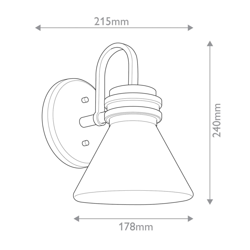 Kichler - LED Koupelnová nástěnná lampa FARUM 1xG9/3W/230V IP44 mosaz