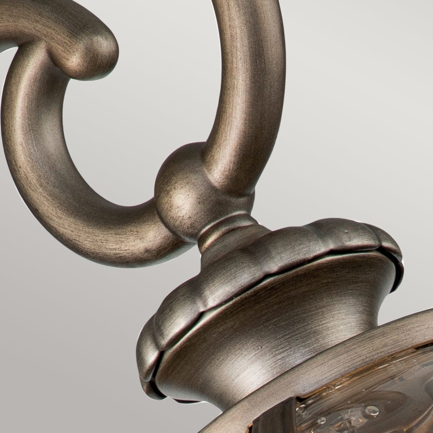 Kichler - Venkovní nástěnné svítidlo HALLERON 3xE14/40W/230V IP44