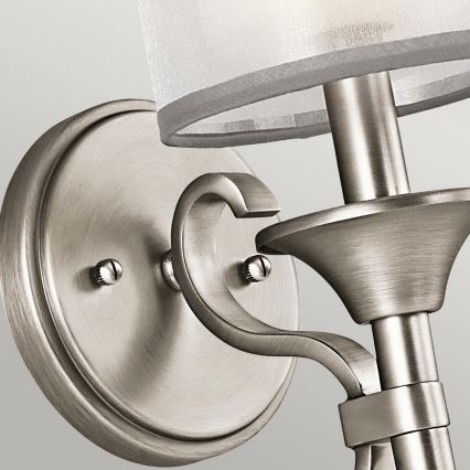 Kichler - Nástěnné svítidlo LACEY 1xE14/40W/230V matný chrom