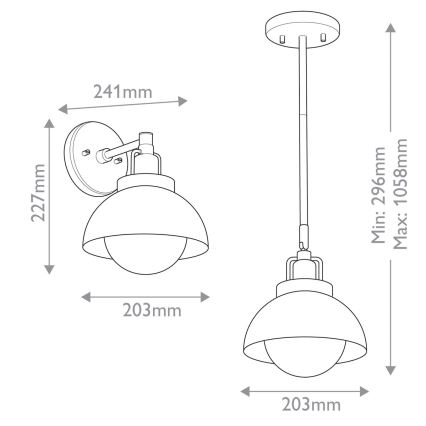 Kichler - Nástěnná lampa NIVA 1xE27/40W/230V mosaz