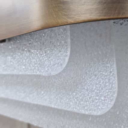 Kichler - LED Lustr na tyči SERENE LED/40W/230V zlatá