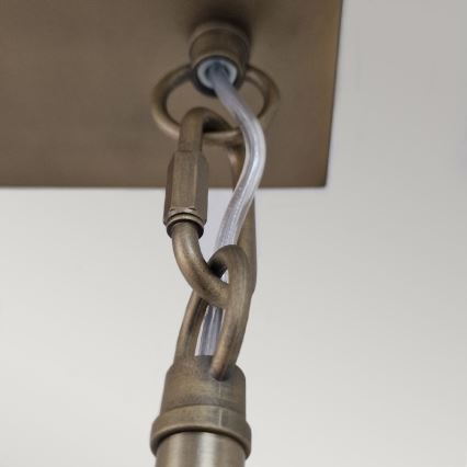 Kichler - LED Lustr na tyči SERENE LED/40W/230V zlatá